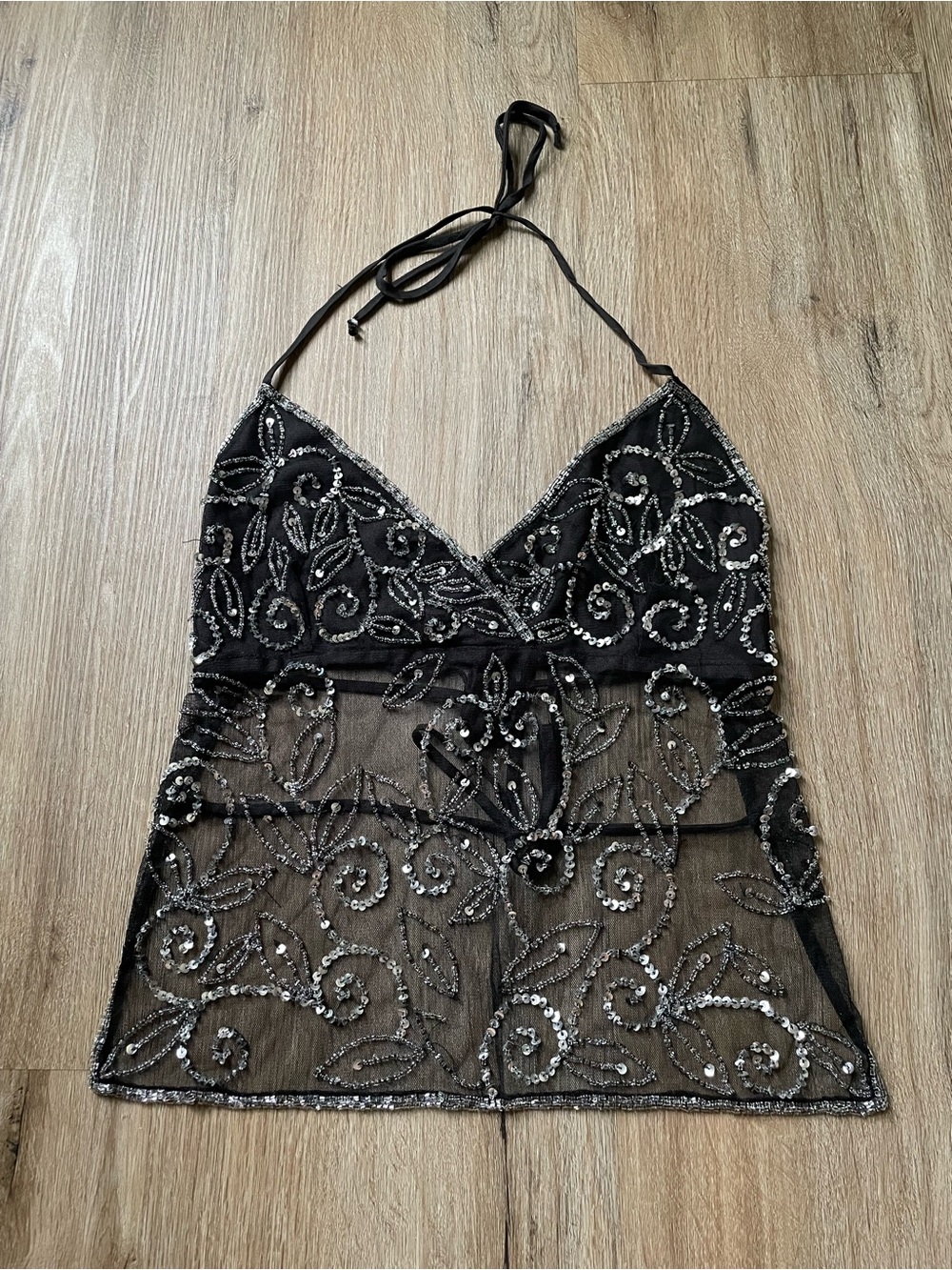 Vintage Charlotte Russe beaded top
